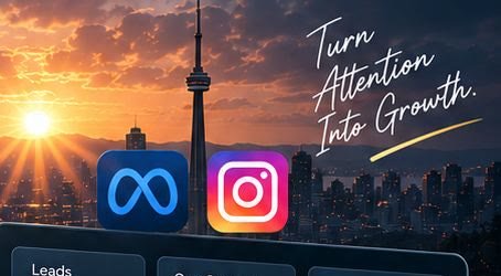 Toronto skyline at sunset