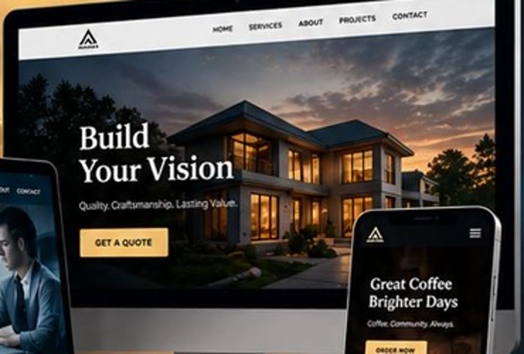 Craftsman website shown on a desktop monitor